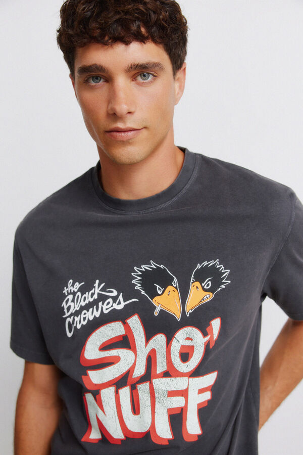 Springfield T-shirt Black Crowes Sho Nuff cinzento