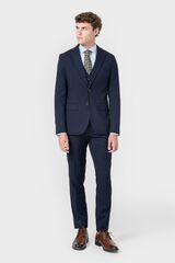 Celopman Cal&ccedil;a de fato olho de perdiz azul