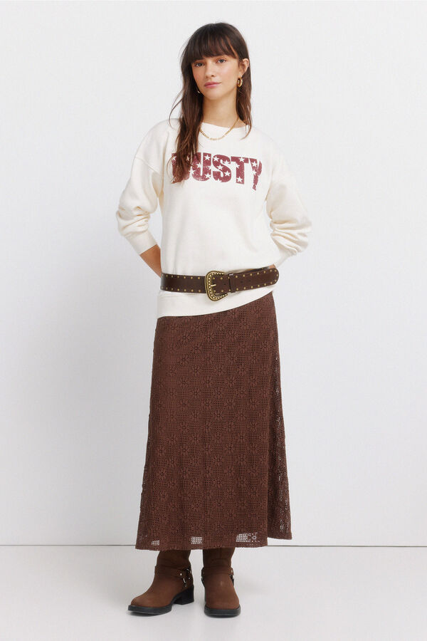 Springfield Sweatshirt "Dusty" bege