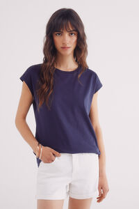 Springfield T-shirt ombros crochet