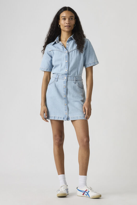 Vestido corto vaquero