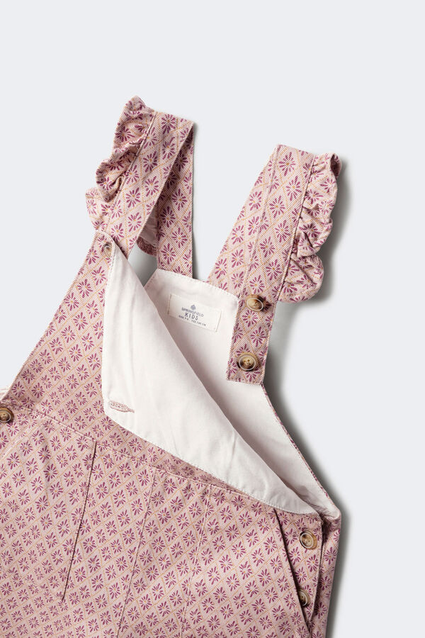 Springfield Kids Macacão IKAT para menina rosa