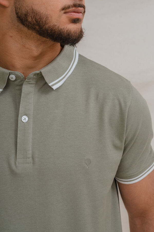 Celopman Polo b&aacute;sico verde