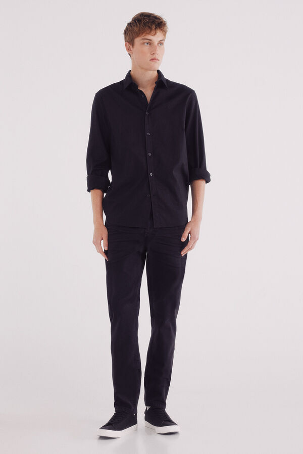 Springfield Slim fit 5-pocket trouser black