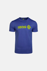 Izas T-shirt t&eacute;cnica de manga curta com logo azul