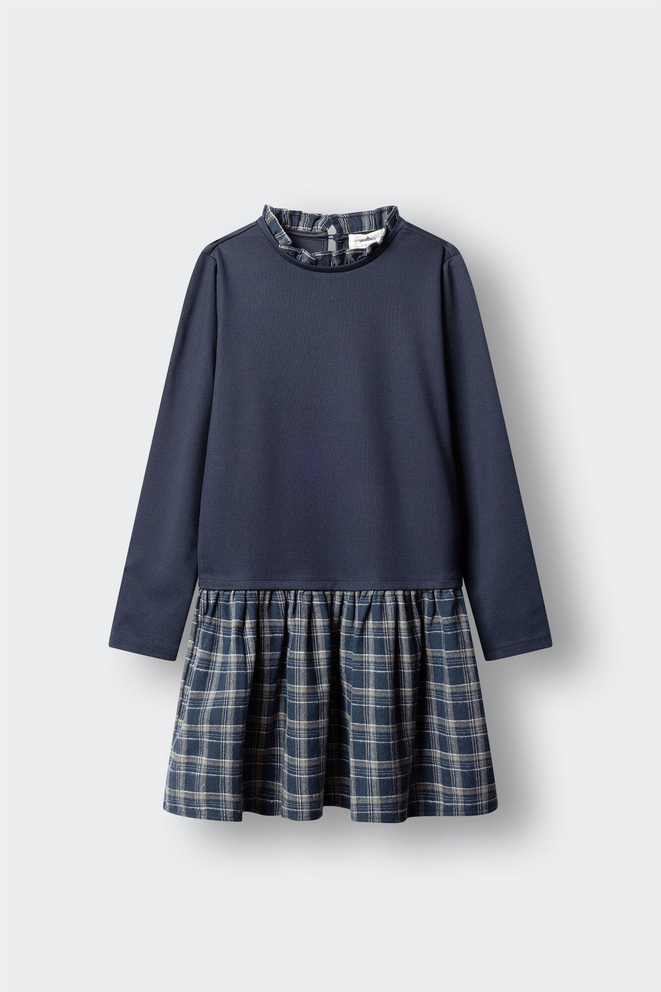 Springfield Kids Vestido bimaterial menina