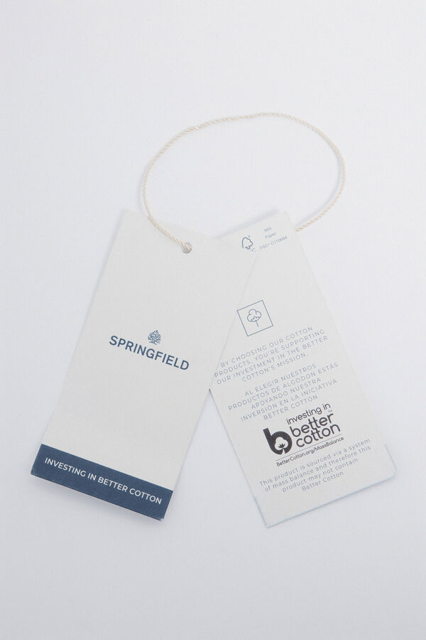 Springfield Camisola Milano com fecho-éclair azul