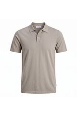 Jack & Jones Polo de malha regular fit cru