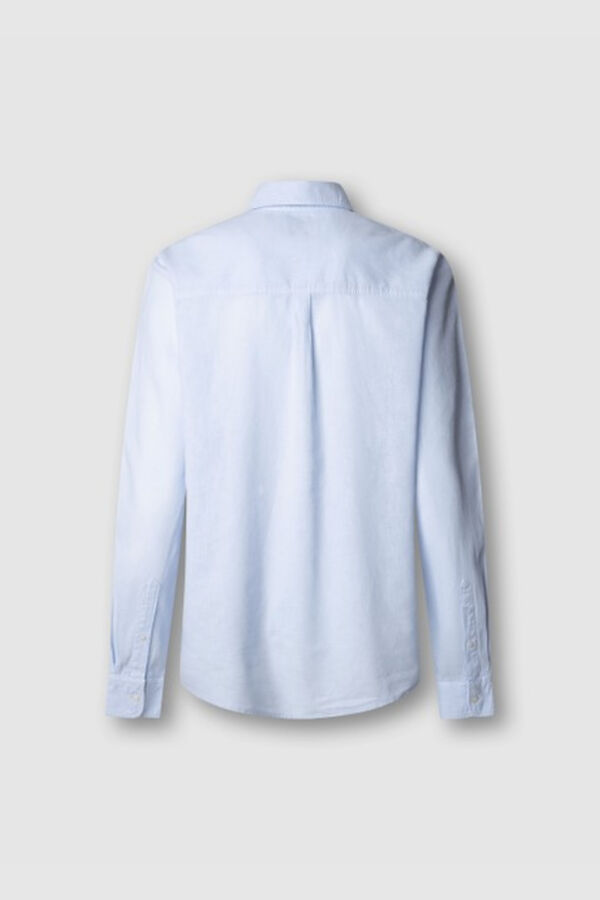 Pepe Jeans Camisa de manga comprida com logo azul