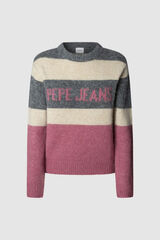 Pepe Jeans Camisola de malha Carlis rosa