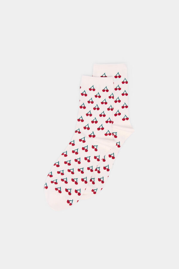 Springfield Meia longa cereja bege