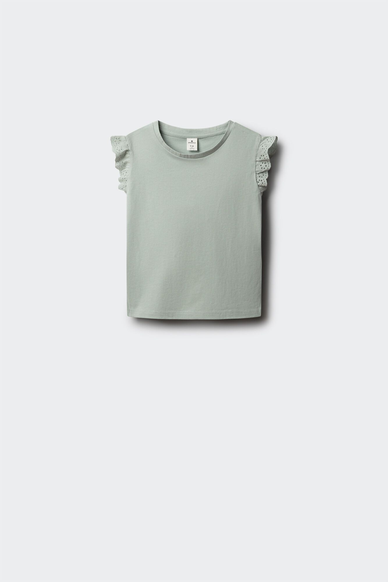 Springfield Kids T-shirt de manga curta com folho bordado para menina