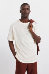 Springfield T-shirt r&uacute;stica branco
