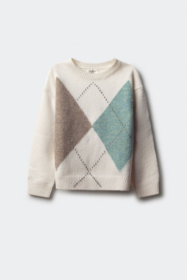 Springfield Kids Camisola Diamante Feminino bege