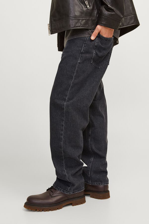 Jack & Jones Jeans loose cinco bolsos preto