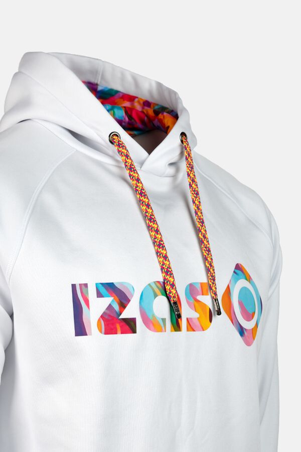 Izas Sweatshirt com capuz unissexo branco