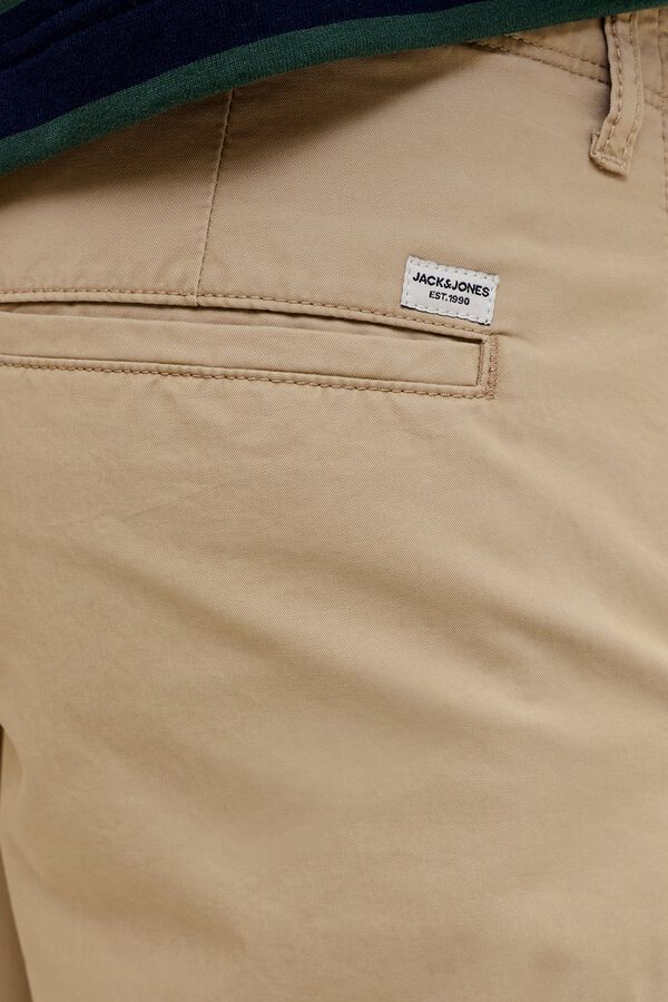 Jack & Jones Bermuda cargo relaxed castanho