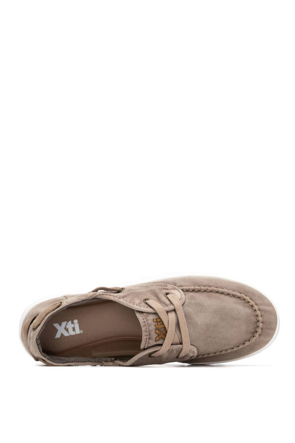 XTI Mocassins sem atacadores cru