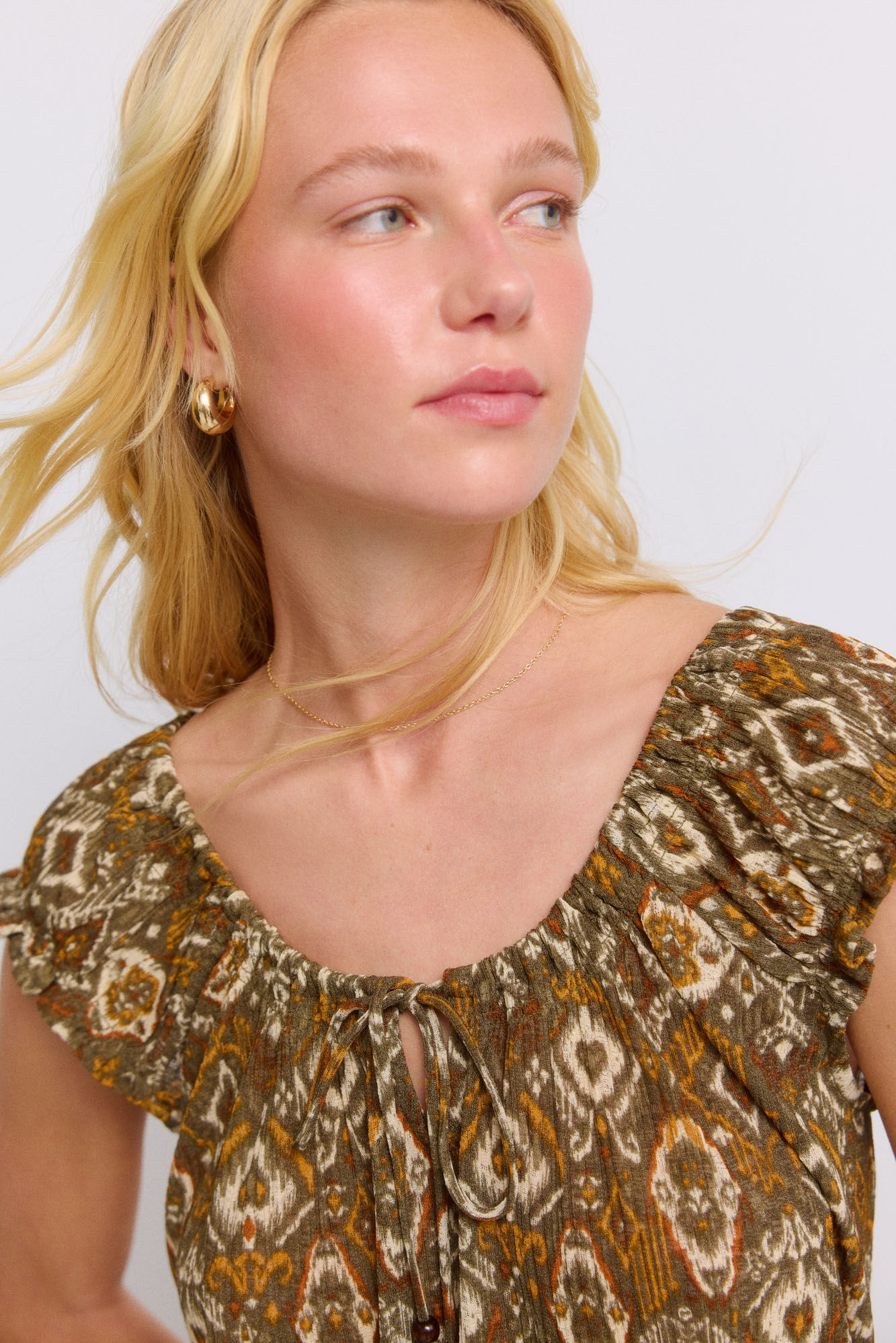 Springfield Top crochet flecos