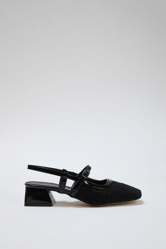 Zapatos destalonados tacón kitten