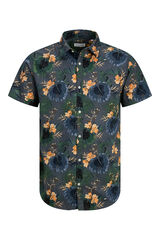 Jack & Jones PLUS Camisa PLUS com ajuste confort&aacute;vel cinzento