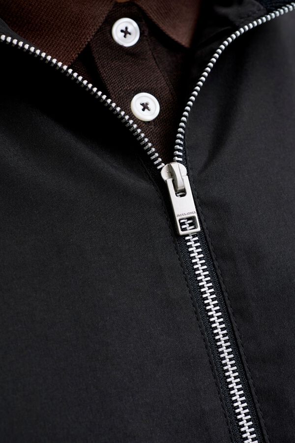 Jack & Jones PLUS Blus&atilde;o bomber preto