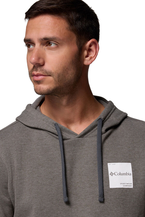 Columbia Sudadera estampada con capucha Columbia Trek™ para hombre gris