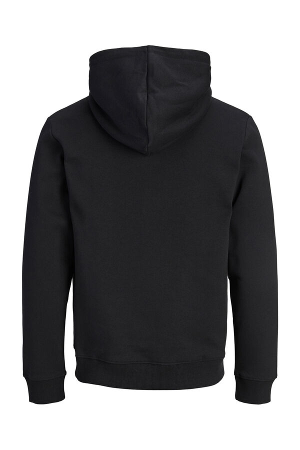 Jack & Jones PLUS Sweatshirt regular com capuz preto