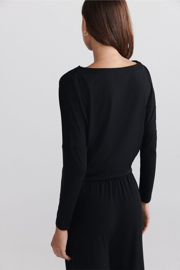 Springfield Batwing long sleeve T-shirt black