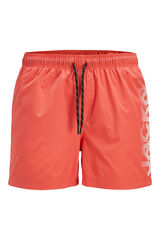 Jack & Jones PLUS Maiô PLUS regular fit rosa