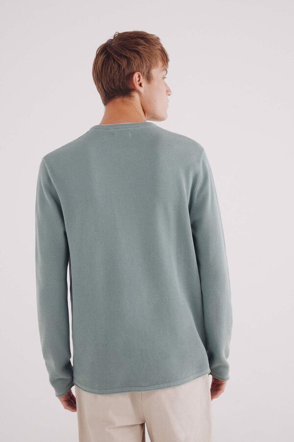 Springfield Camisola estruturada verde