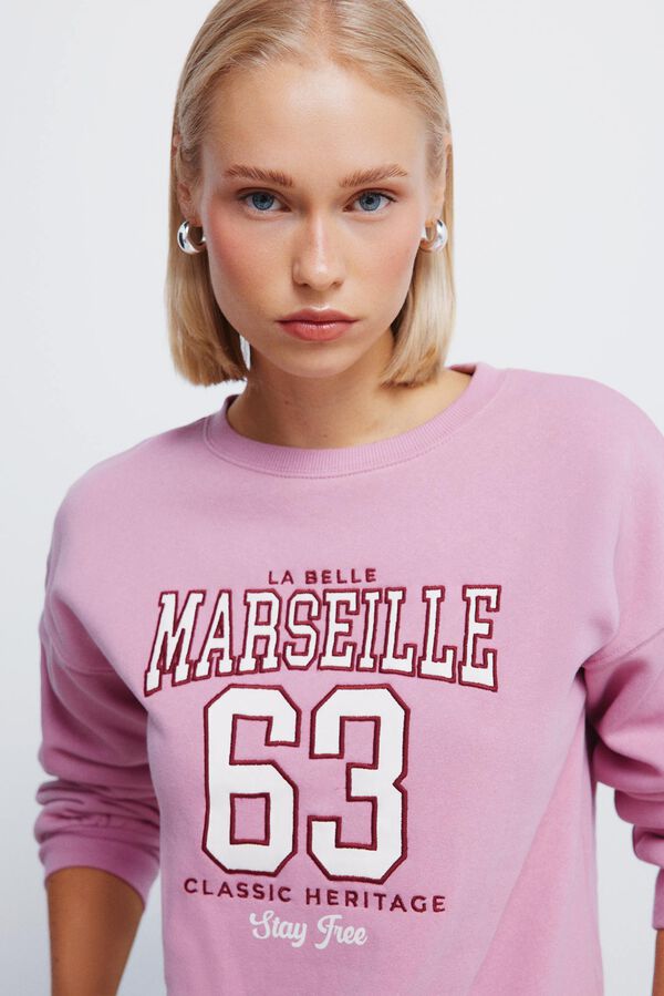 Springfield Sweatshirt "Marselha" rosa