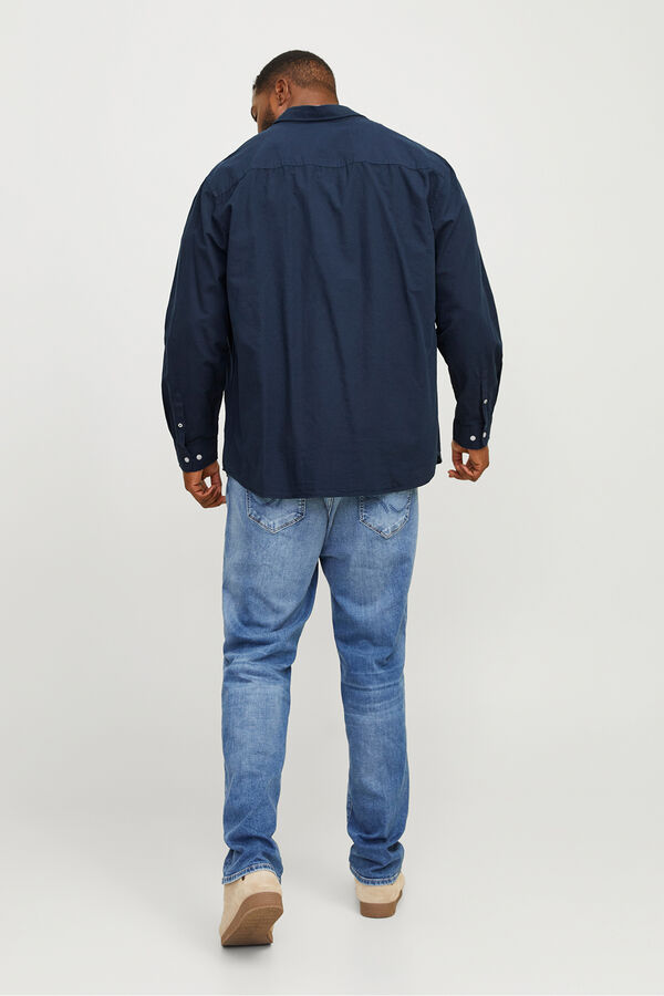 Jack & Jones PLUS Camisa PLUS de regular fit azul