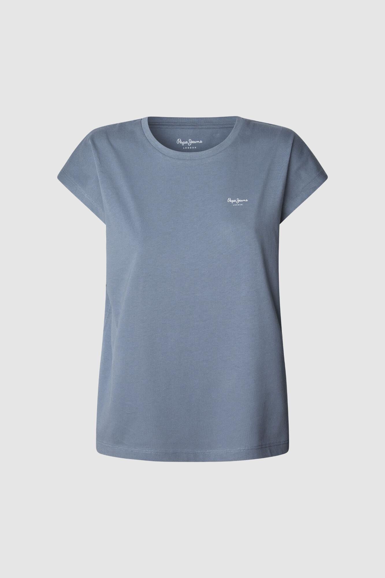 Pepe Jeans Camiseta Slim Fit com Logotipo Estampado