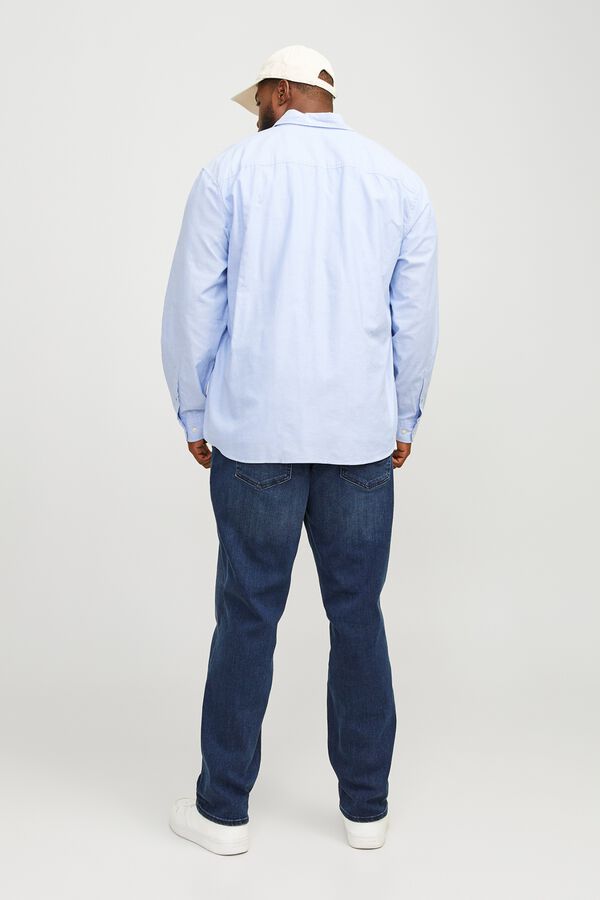 Jack & Jones PLUS Jeans slim cinco bolsos azul