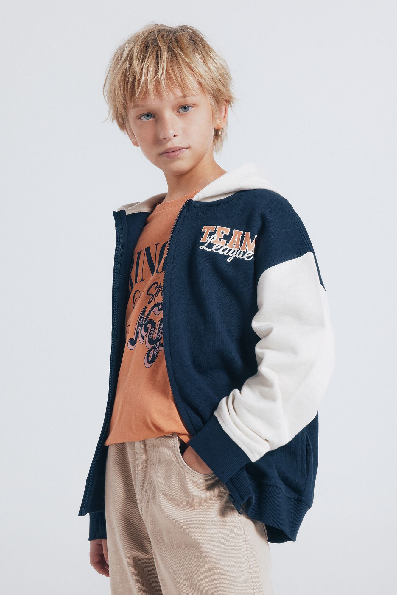 Springfield Kids Sweatshirt com capuz capuz