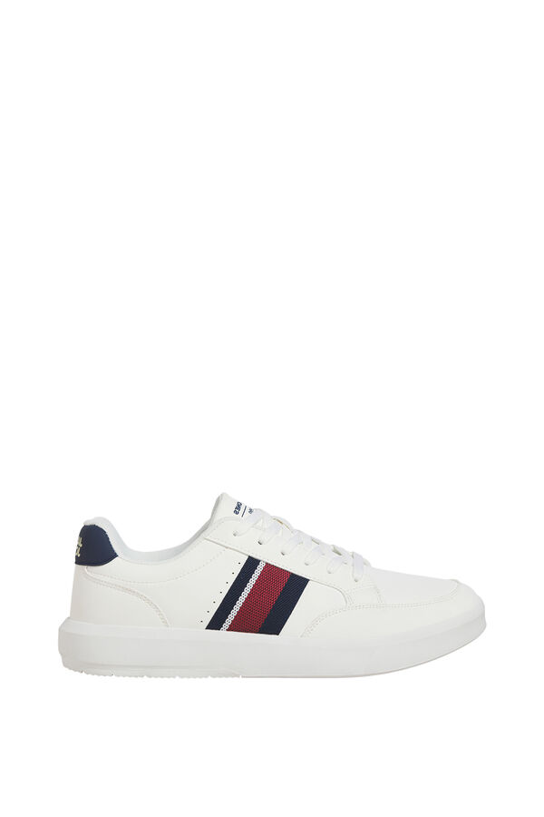 Jack & Jones Sneakers casuais com sola de borracha branco
