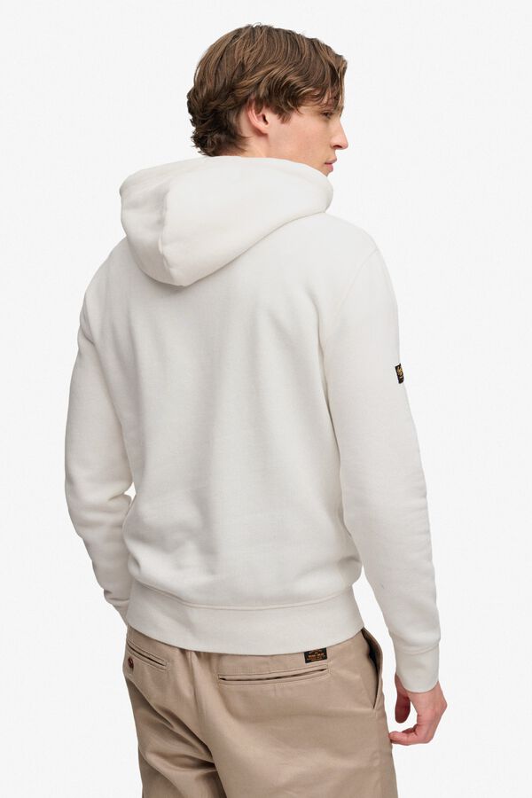 Superdry Sweatshirt com capuz e logo branco