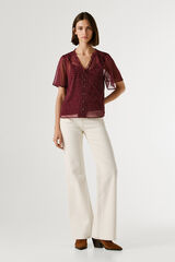 Pepe Jeans Blusa de manga curta estampado