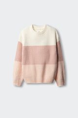 Springfield Kids Camisola blocos de cor menina rosa