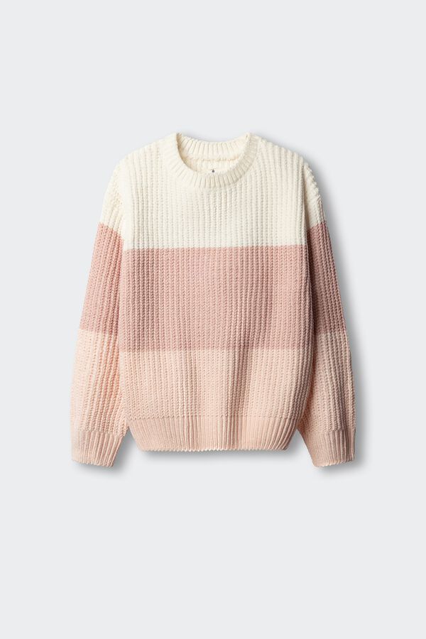 Springfield Kids Camisola blocos de cor menina rosa