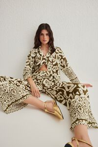 Trendyol Conjunto estampado fluido