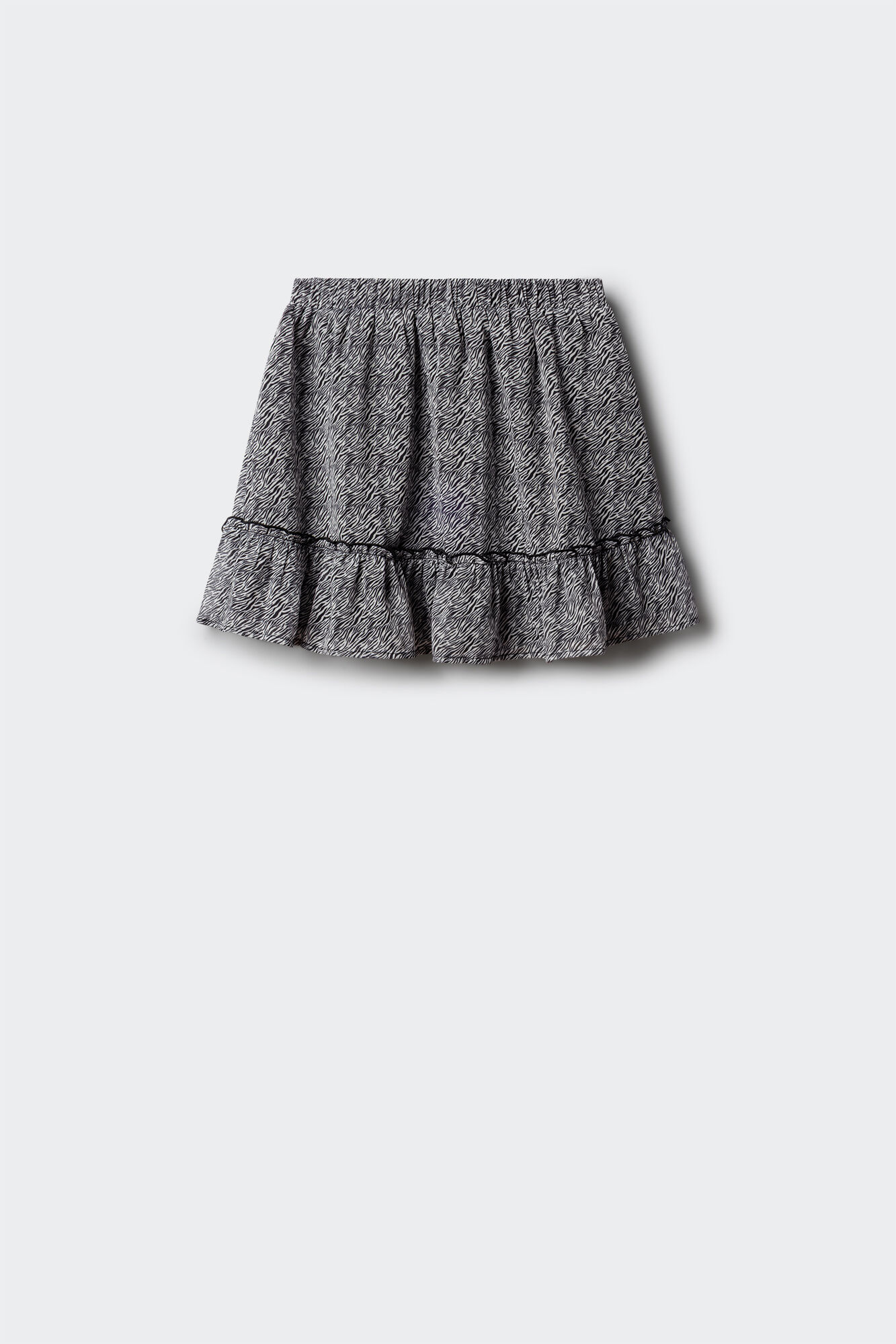 Springfield Kids Saia estampado zebra para menina
