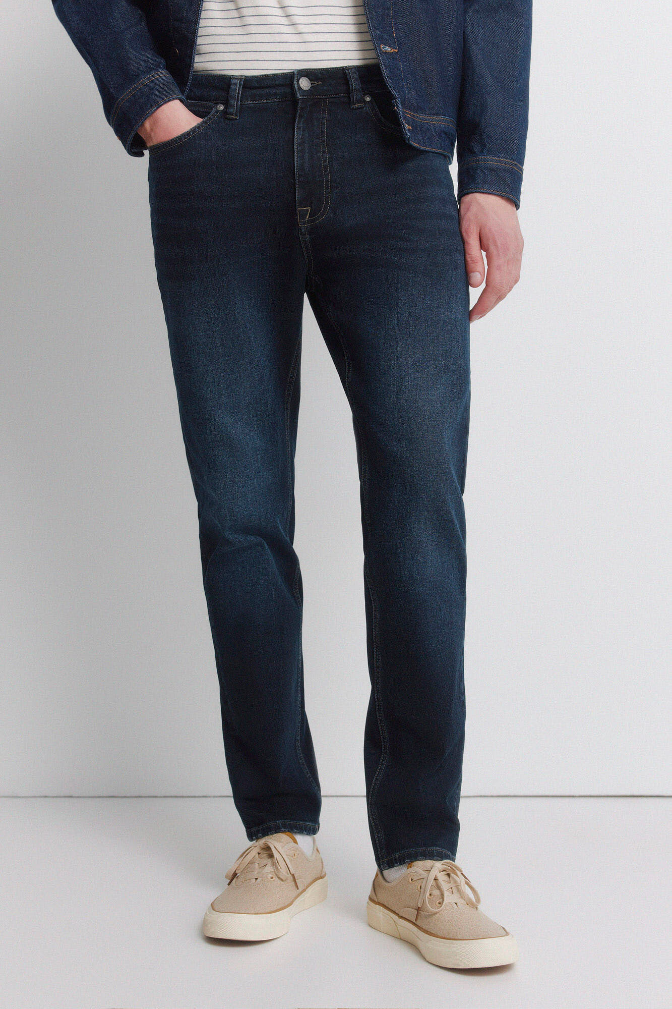 Springfield Jeans lavado oscuro slim fit