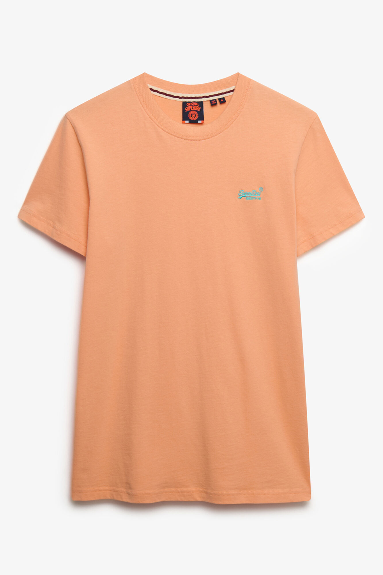 Superdry T-shirt de manga curta b&aacute;sica com log&oacute;tipo pequeno