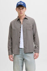 Jack & Jones Regular fit checked shirt blue