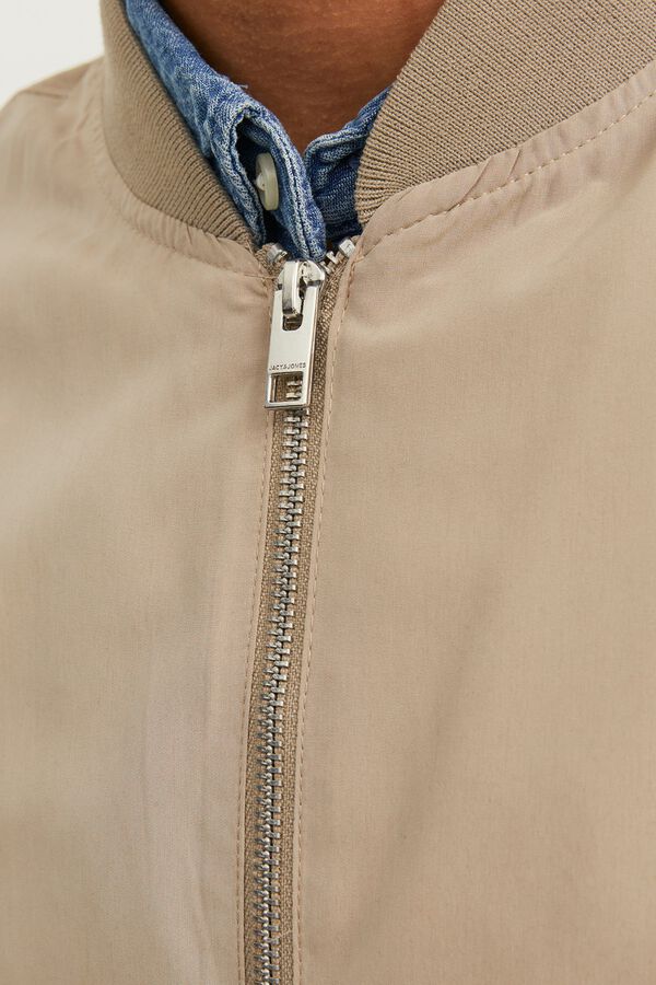 Jack & Jones Blus&atilde;o bomber reciclado azul