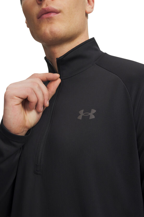 Under Armour T-shirt manga comprida preto