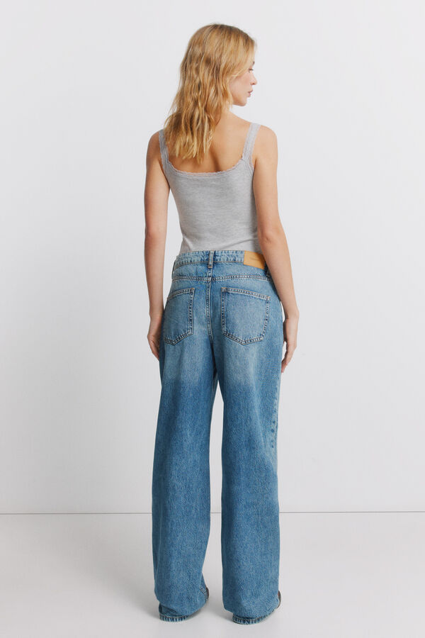 Springfield Cal&ccedil;as jeans largas azul