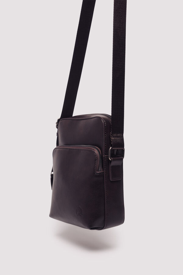 Springfield Bolsa marrom m&eacute;dia castanho